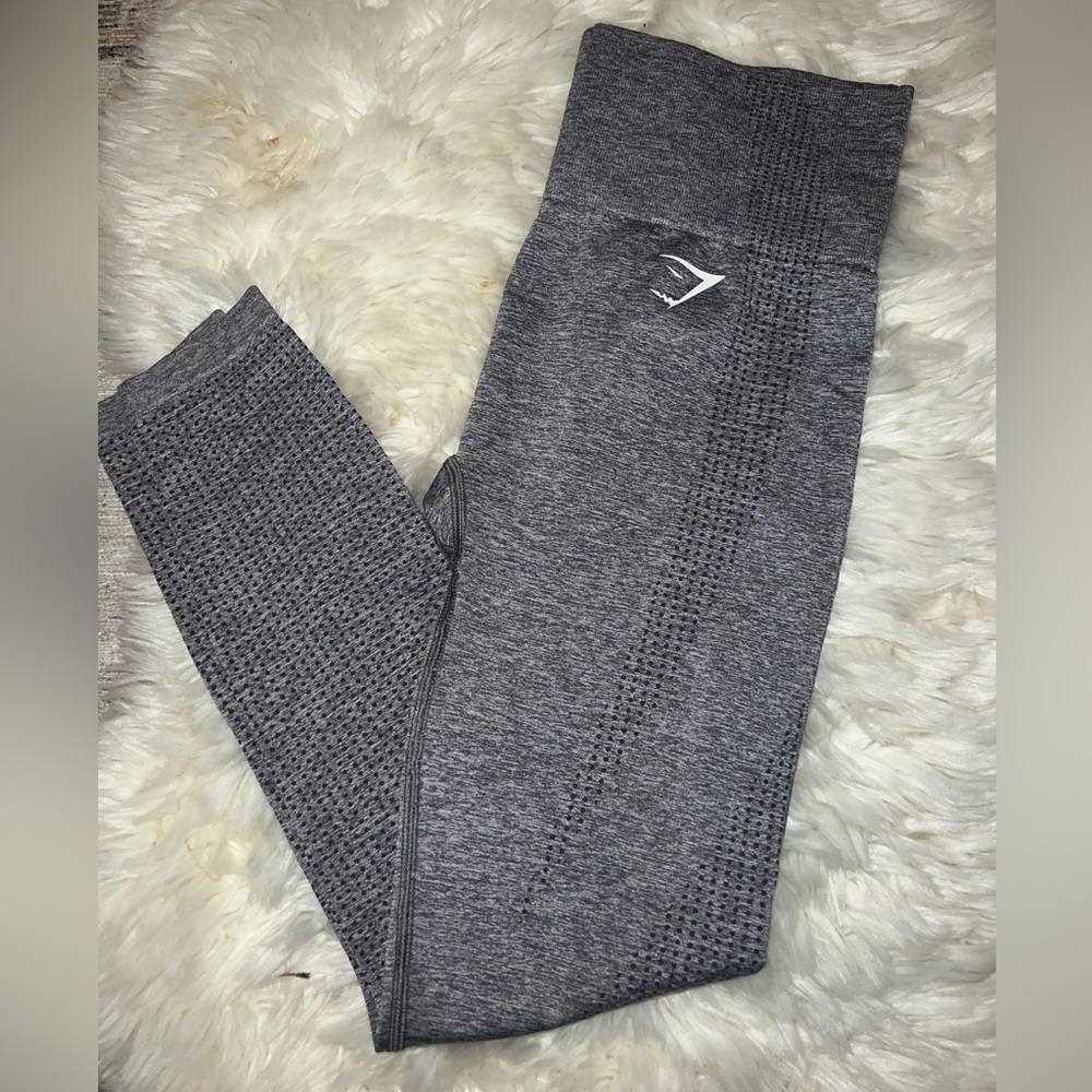 Gymshark Vital Seamless grey leggings size S